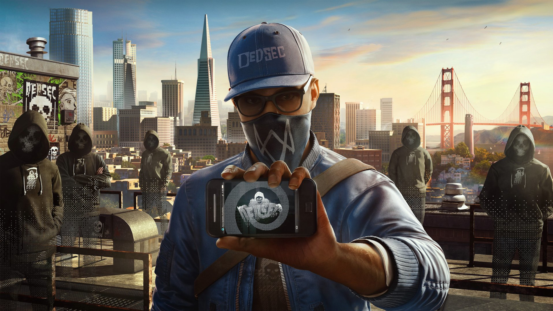 Френч из watch dogs 2 без маски