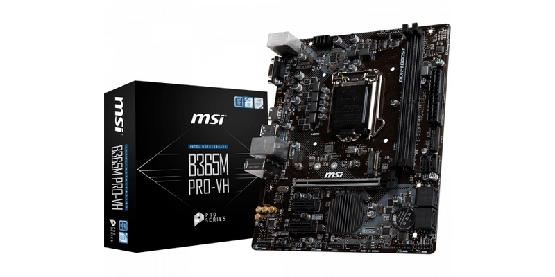 Msi b365m pro vh настройка биоса